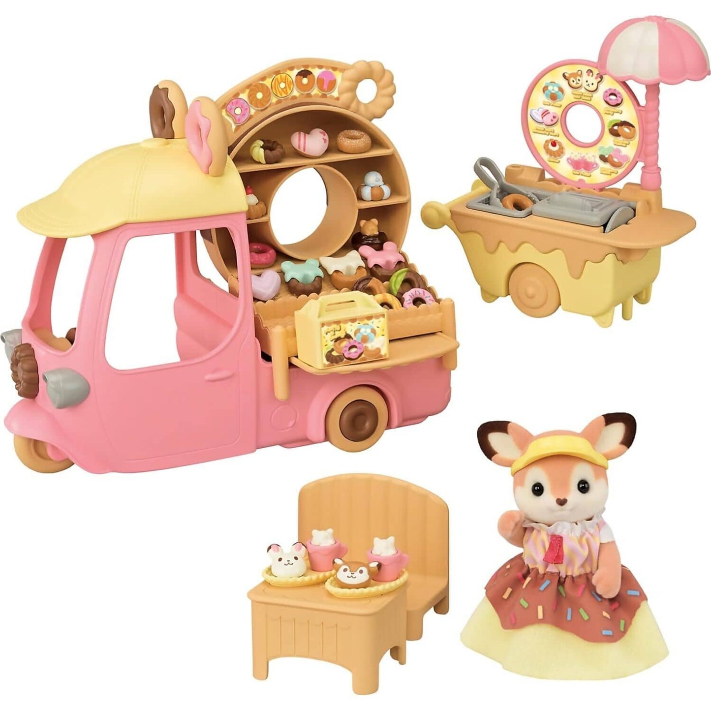 Sylvanian Families - Dip Dip Donuts Wagon