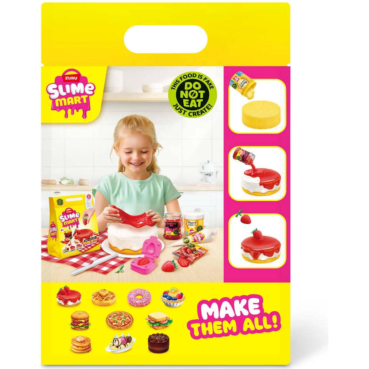 ZURU - Slime Mart Series 1 Small Shopping Bag Strawberry Cheesecake