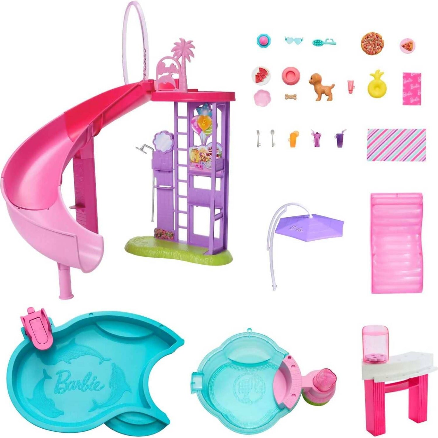 Barbie - Dream Pool Playset - Mattel
