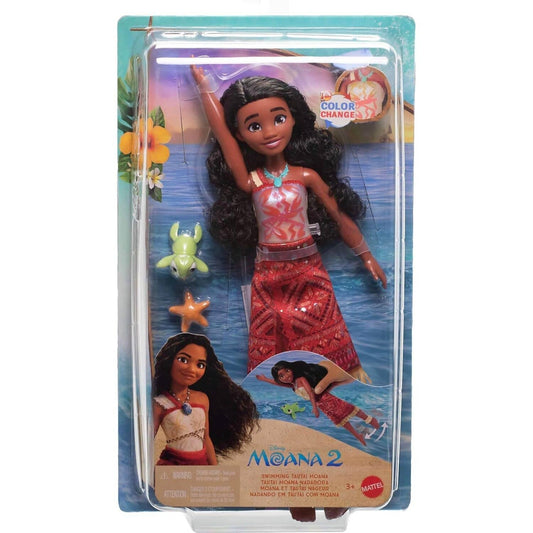 Disney Moana 2 - Swimming Tautai Moana Doll - Mattel