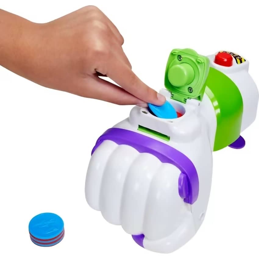 Disney Pixar - Toy Story Buzz Lightyear &amp; Galactic Punch Launcher Bundle 7-Inch Action Figure
