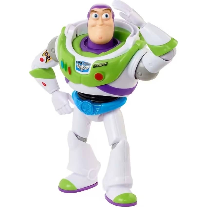 Disney Pixar - Toy Story Buzz Lightyear &amp; Galactic Punch Launcher Bundle 7-Inch Action Figure