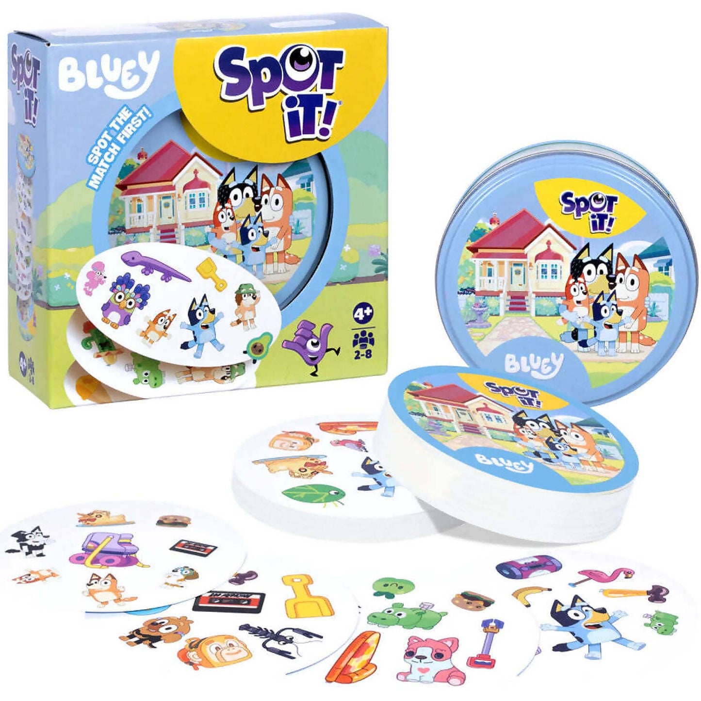 Bluey - Spot It Game