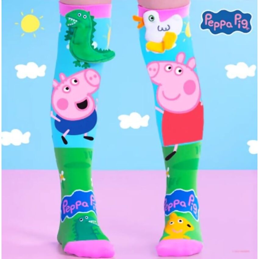 Madmia - Peppa Pig & George Socks Kids & Adults Age 6y+