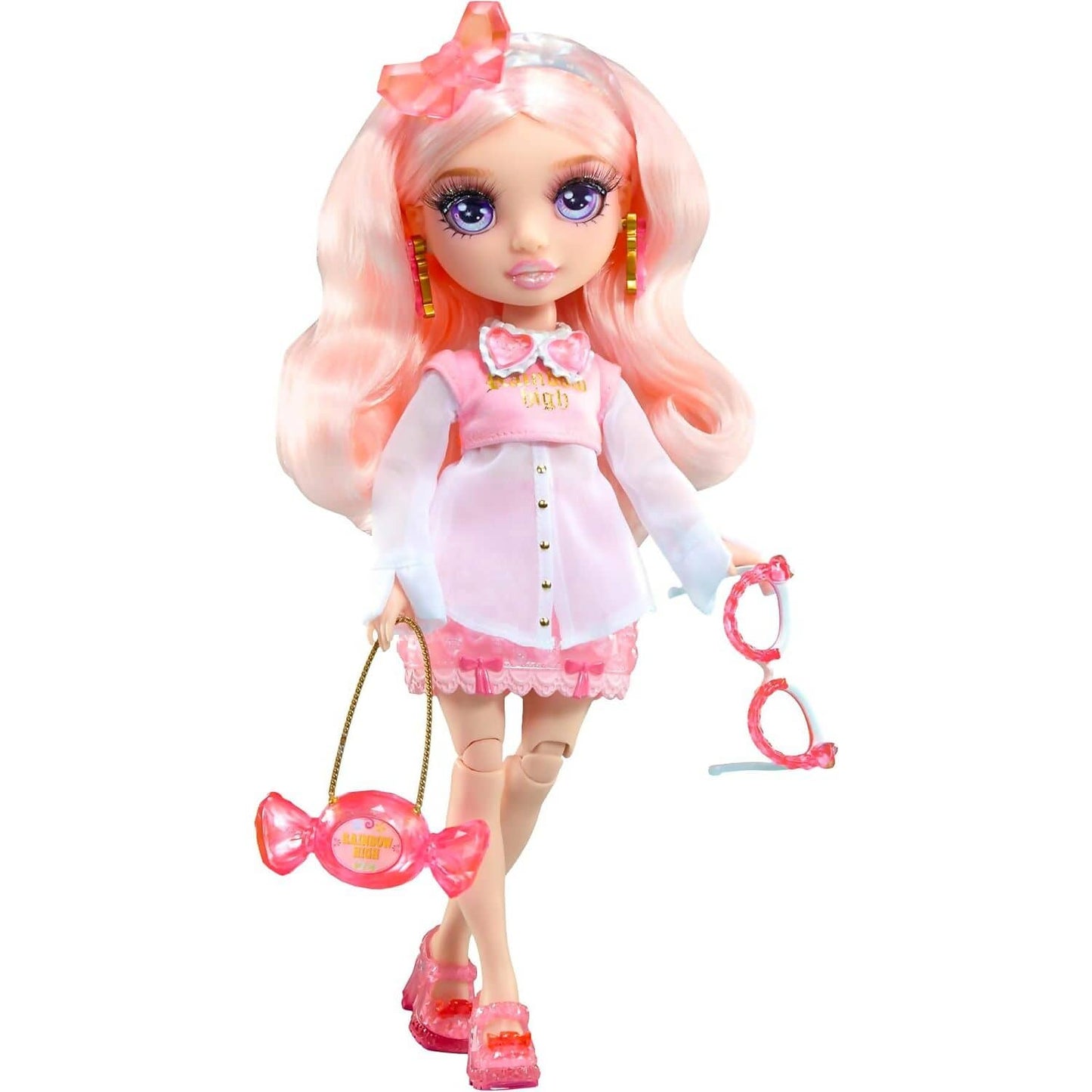Rainbow High - Creative Crystals Bella Parker 28cm Fashion Doll &amp; Accessories DIY