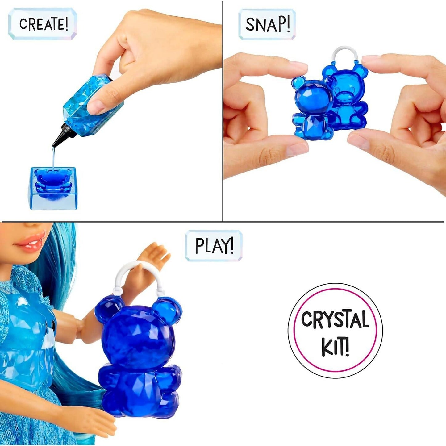 Rainbow High - Creative Crystals Skyler Bradshaw 28cm Fashion Doll &amp; Accessories DIY