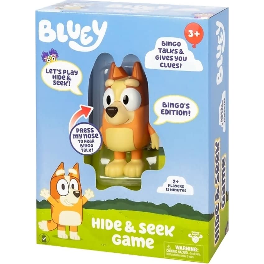 Bluey - Bingo Hide & Seek Game - Moose Games