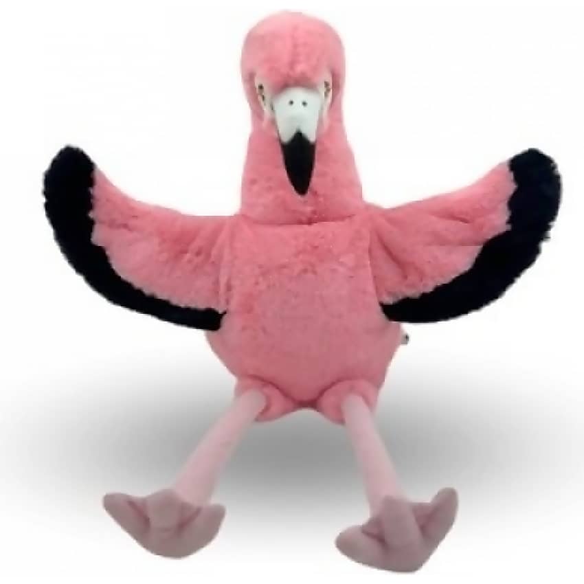 Eco Buddies - ECO Flamingo Puppet 25cm Plush