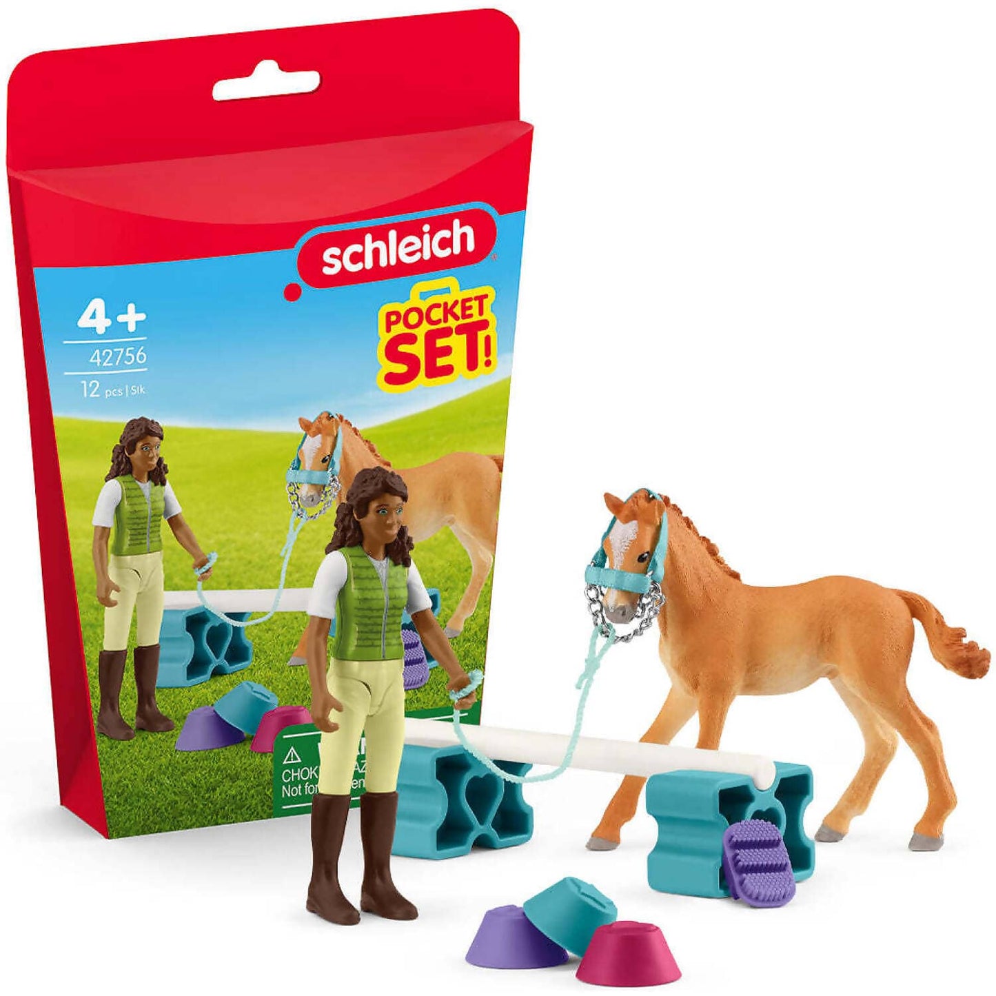 Schleich - Horse Training Playset with Tennessee Walker Foal POCKET SET!