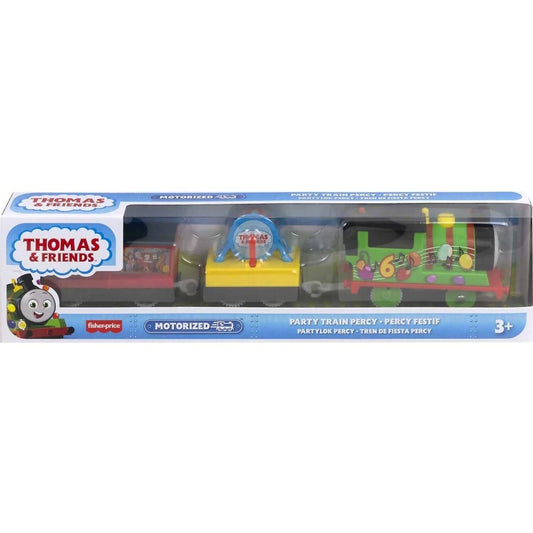 Fisher-Price - Thomas & Friends Motorized Greatest Moments Engine Party Train Percy - Mattel