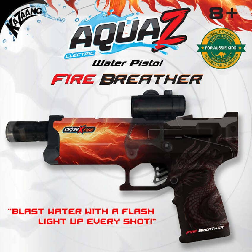 Kazaang - CrossXFire AquaZ - Fire Breather Electric Water Gun