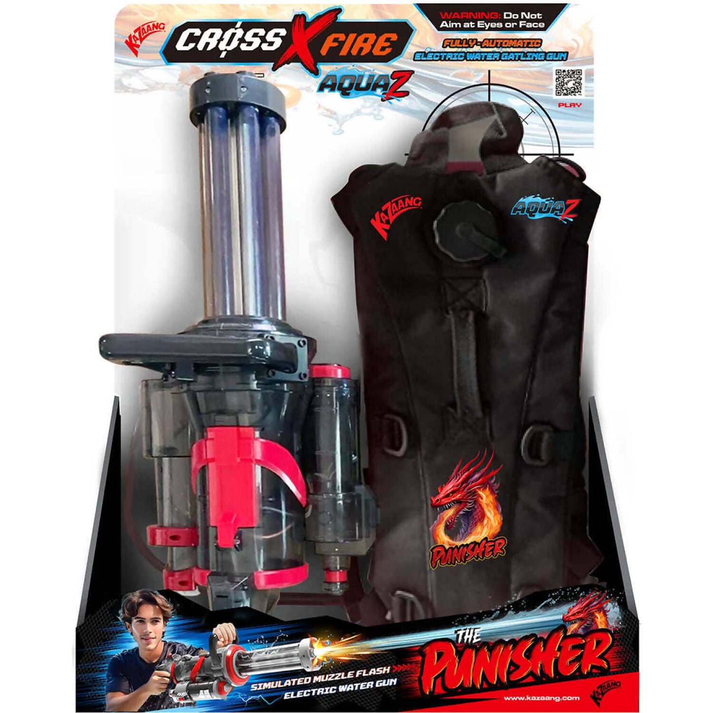 Kazaang - CrossXFire AquaZ - Punisher Electric Water Gun