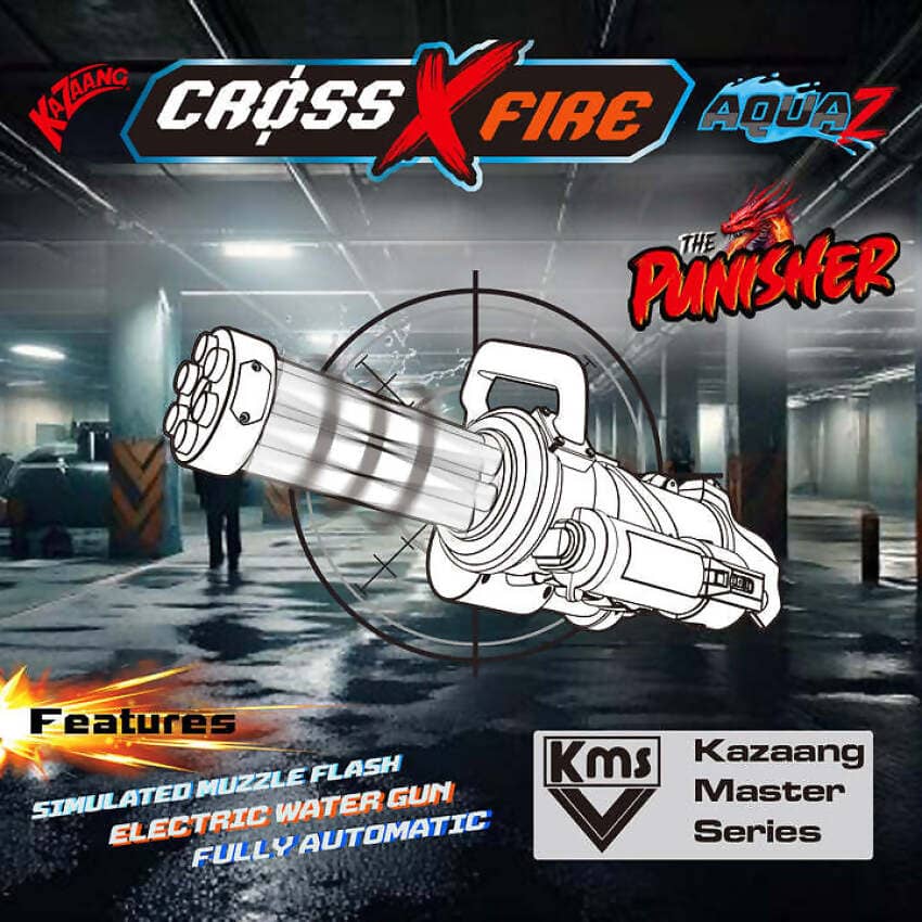 Kazaang - CrossXFire AquaZ - Punisher Electric Water Gun