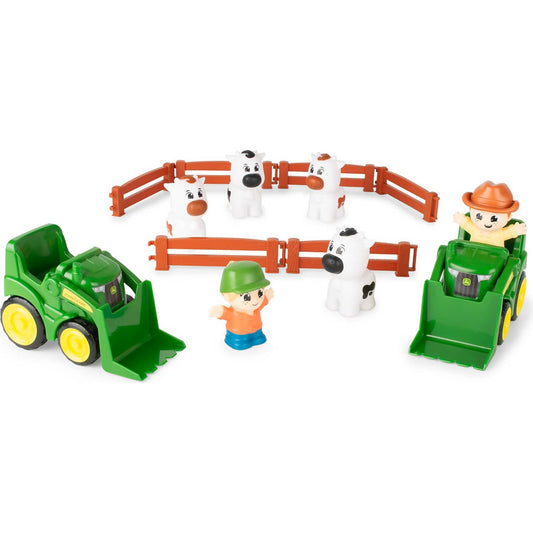 John Deere - The Cows Are Out Farm Toy Playset
