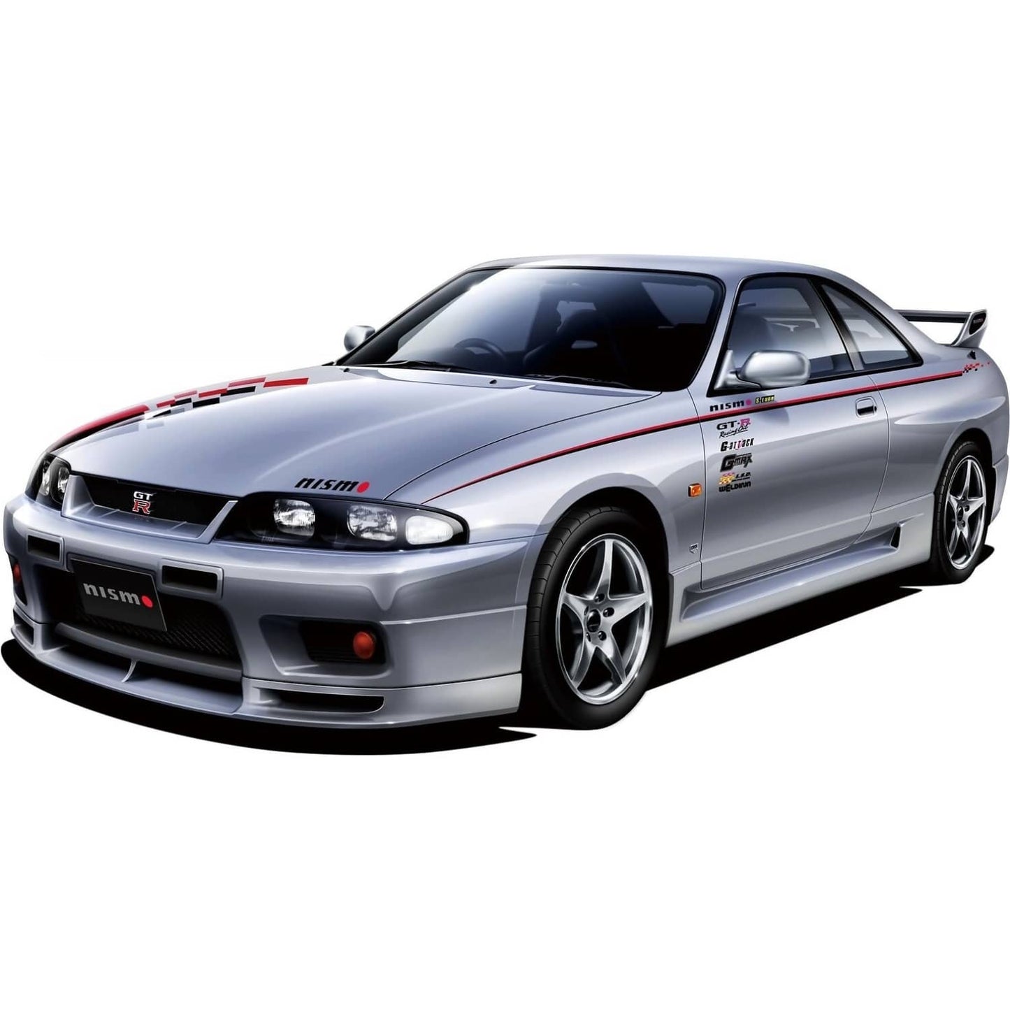 Fujimi - 1:24 Nissan Skyline GT-R R33 NISMO with 40th Anniversary Display Case - Plastic Model Kit