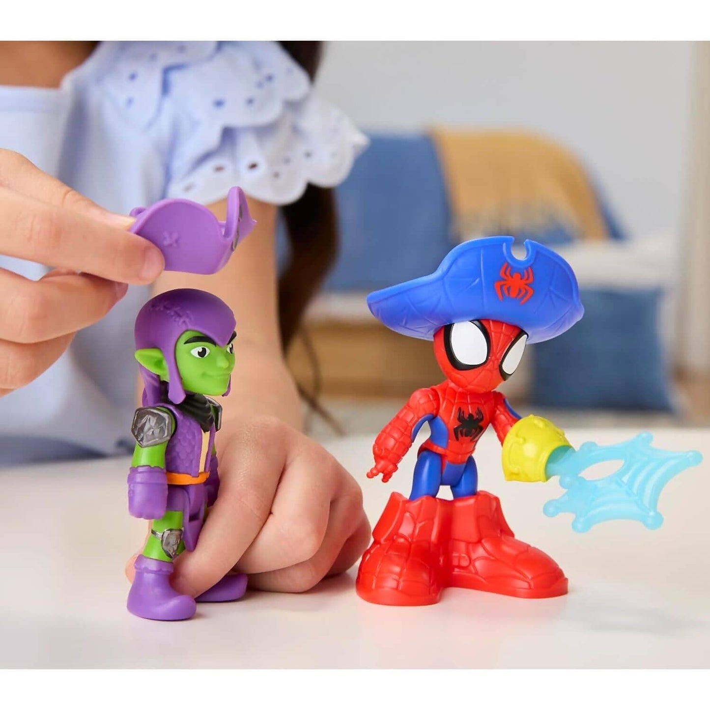 Marvel - Spidey and his Amazing Friends Water-Webs Webs Ahoy Bubble Pirate Ship - Hasbro