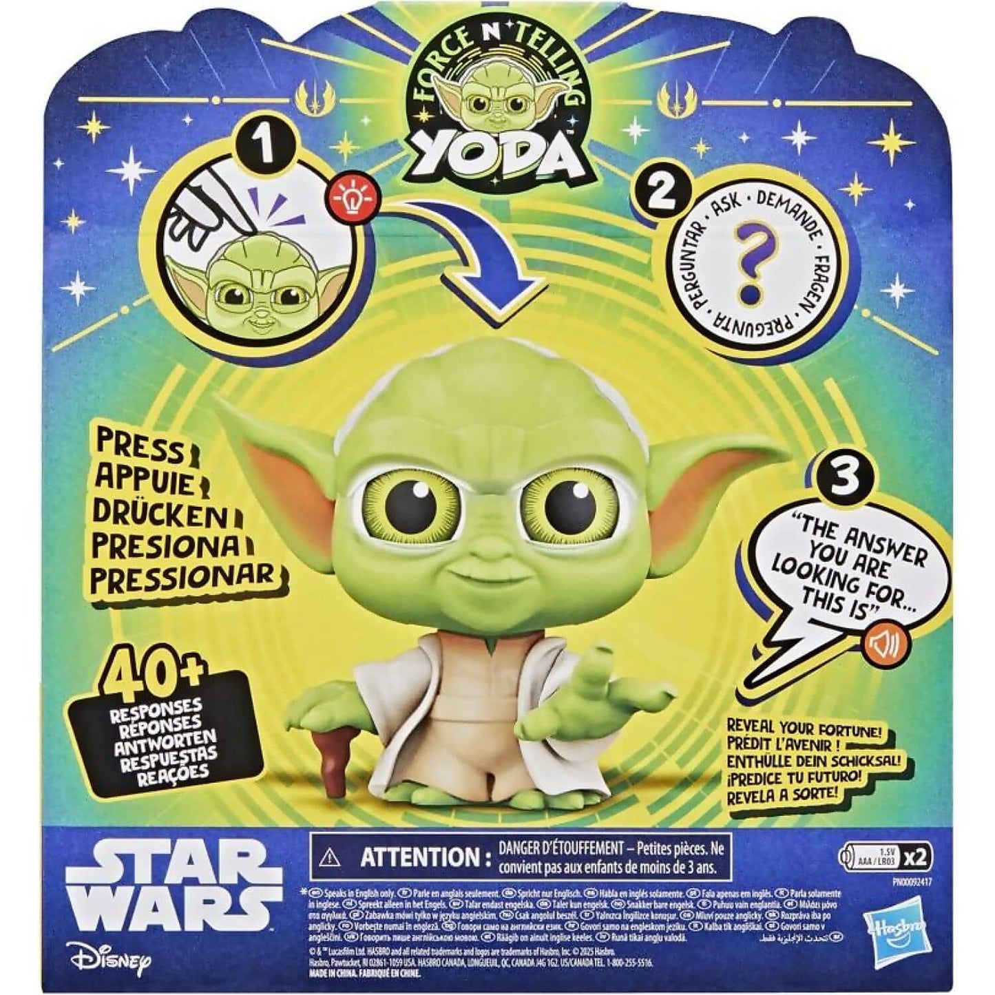 Star Wars - Force N Telling Yoda