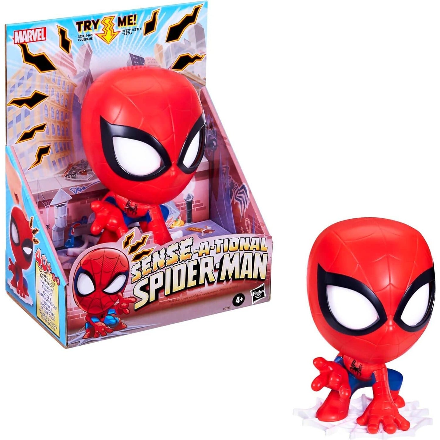Marvel - Sense-A-Tional Spider-Man Action Figure - Hasbro