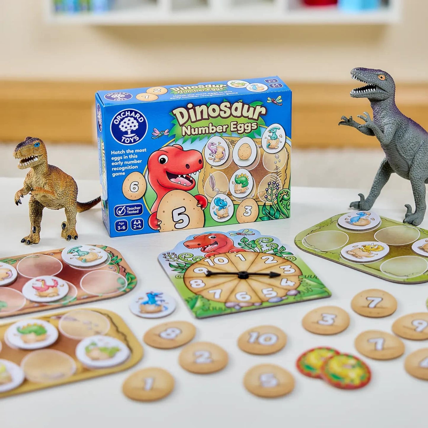 Orchard Toys - Dinosaur Number Eggs Game