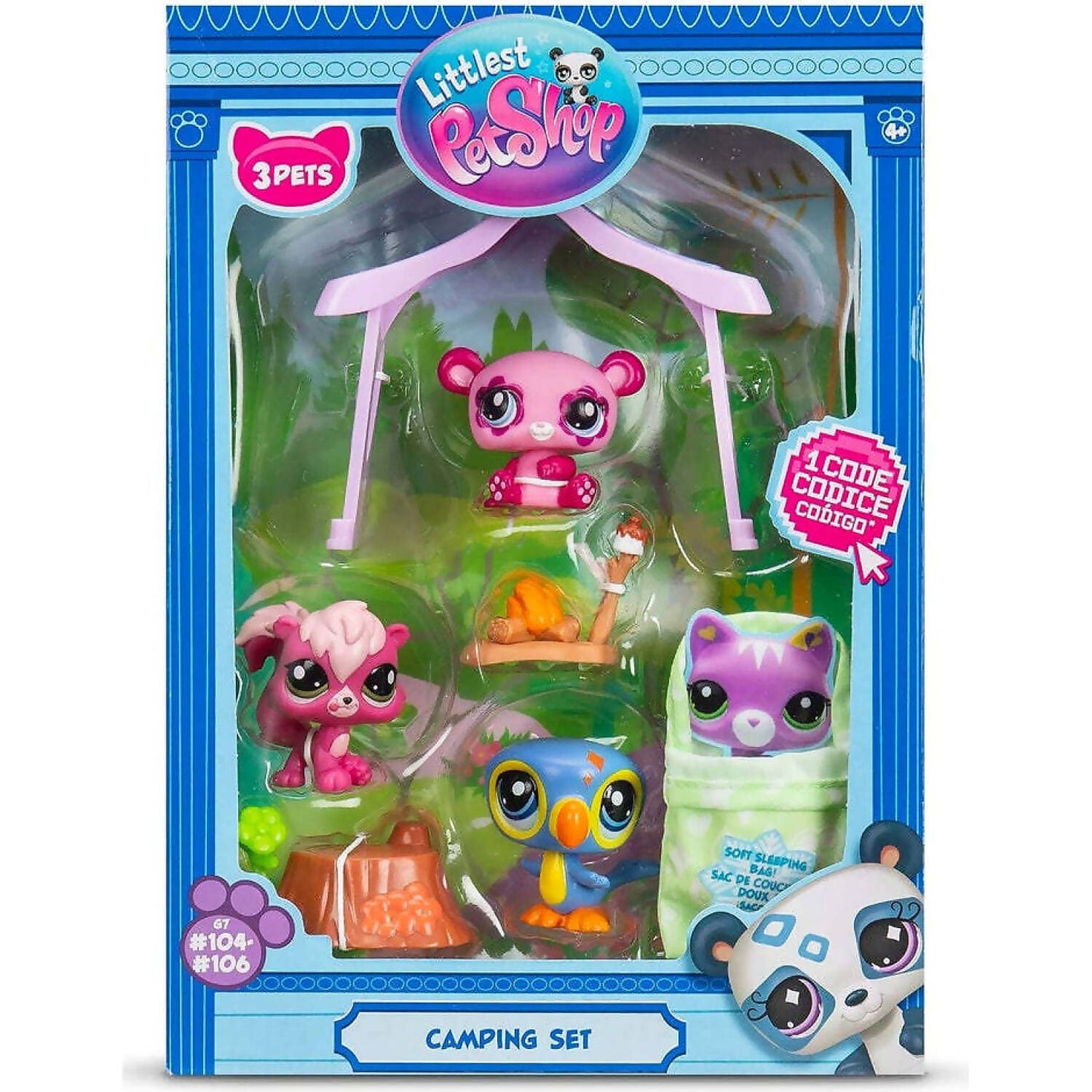 Littlest Pet Shop - Camping Set 3pk Figures