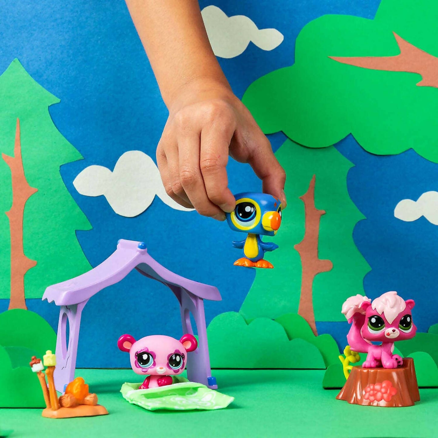 Littlest Pet Shop - Camping Set 3pk Figures