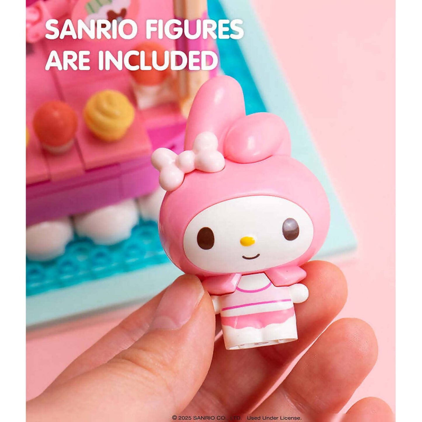 Hello Kitty and Friends - YuMe Blocks Summer Wunderland - My Melody Ferris Wheel 388 Pieces