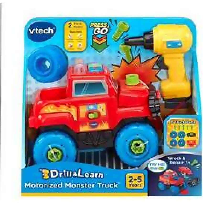 VTech - Drill & Learn Motorized Monster Truck