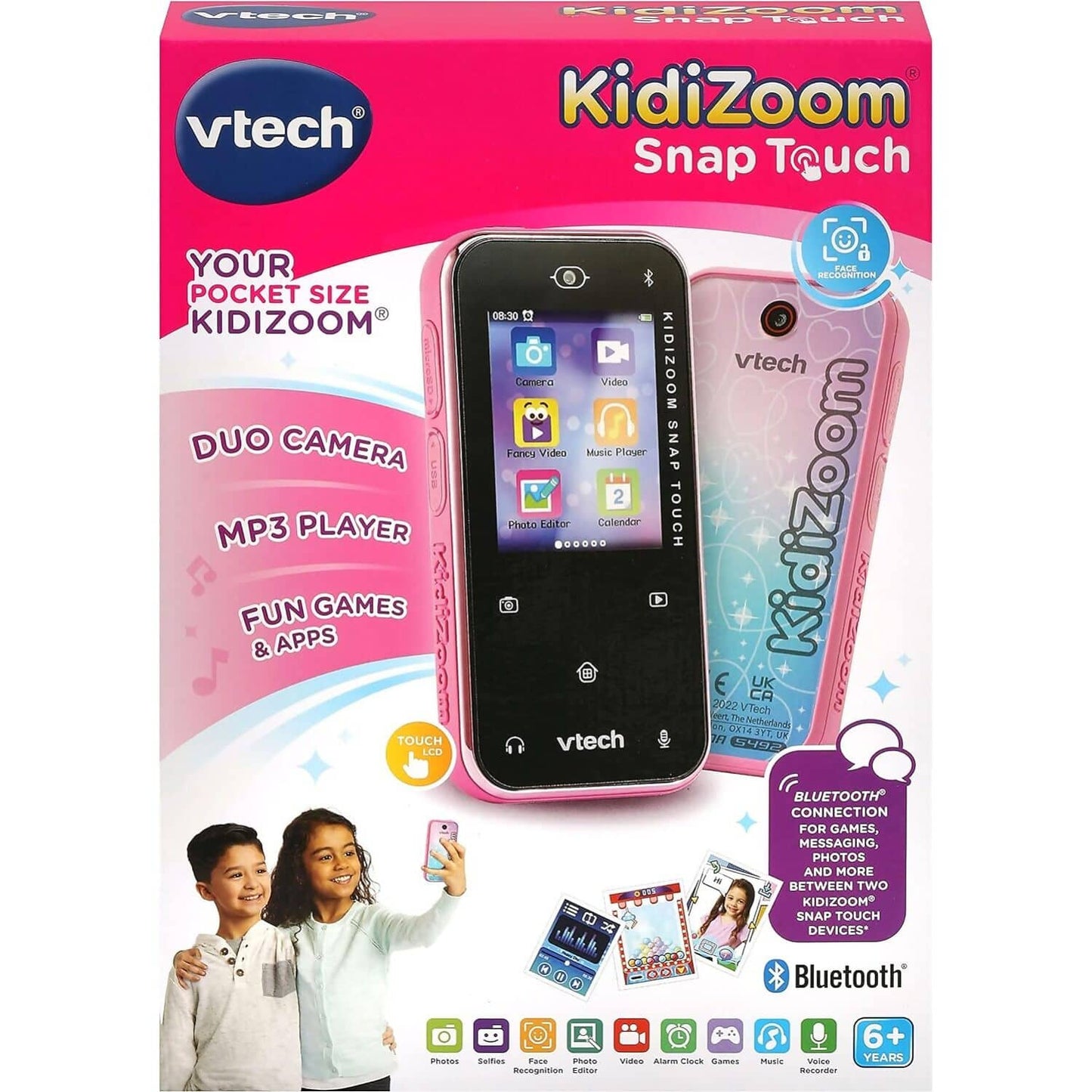 VTech - KidiZoom Snap Touch Pink