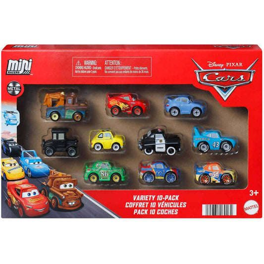 Disney Pixar - Cars Mini Vehicle 10 Pack