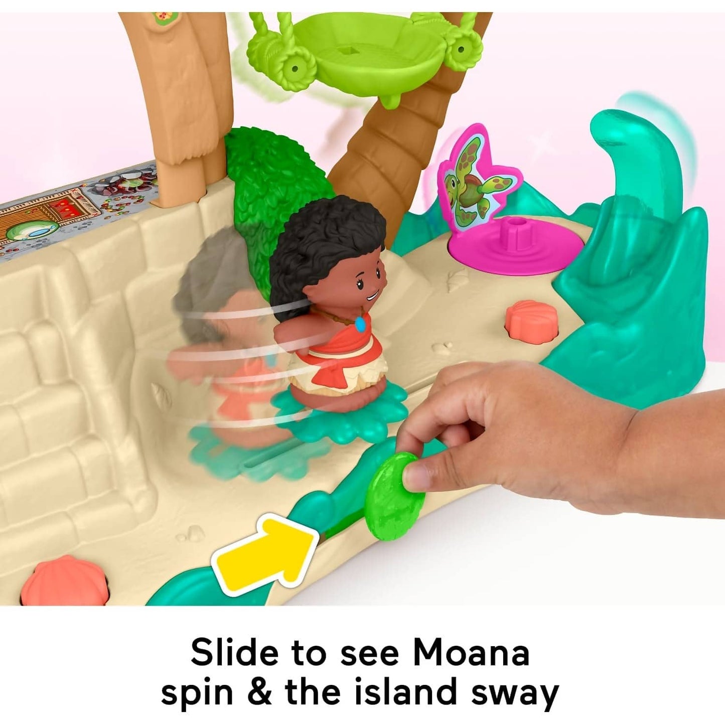 Fisher-Price - Little People Disney Princess Moana Adventure Village Playset - Mattel