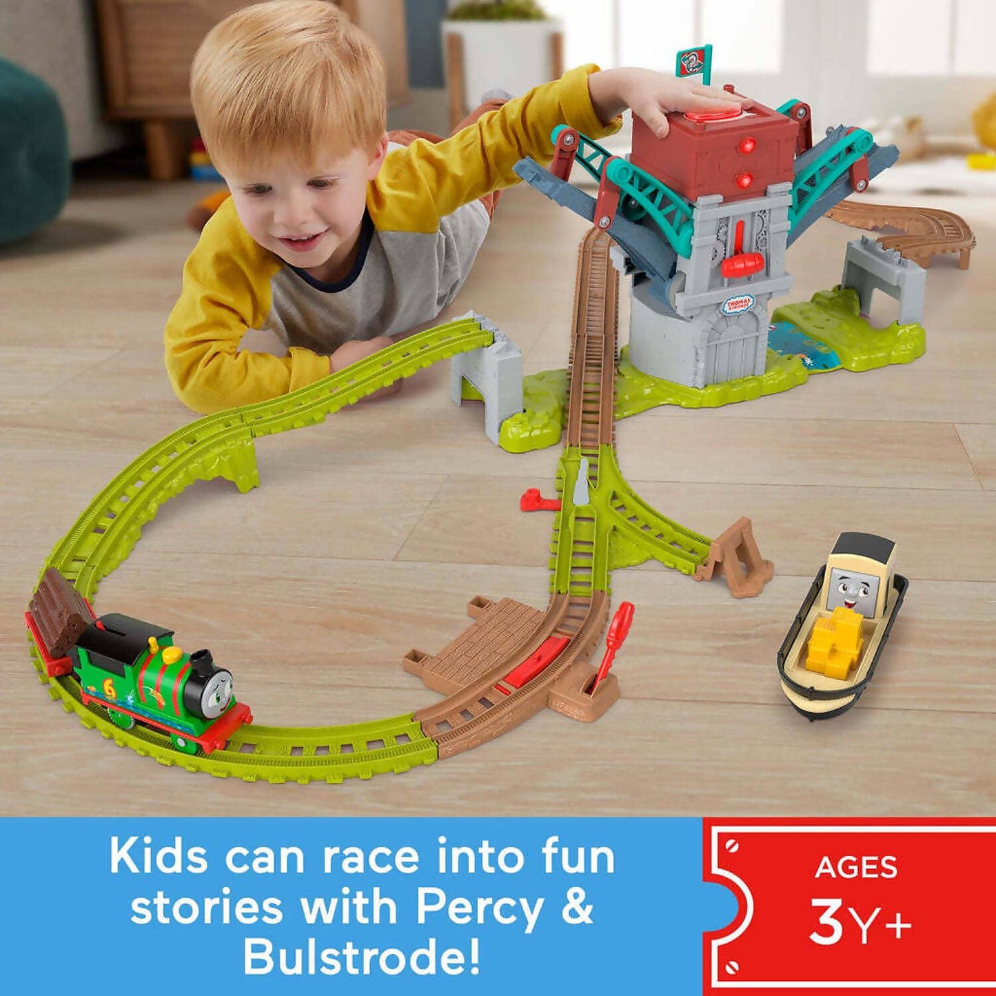 Fisher-Price - Thomas & Friends Talking Bulstroke & Which-Way Bridge - Mattel
