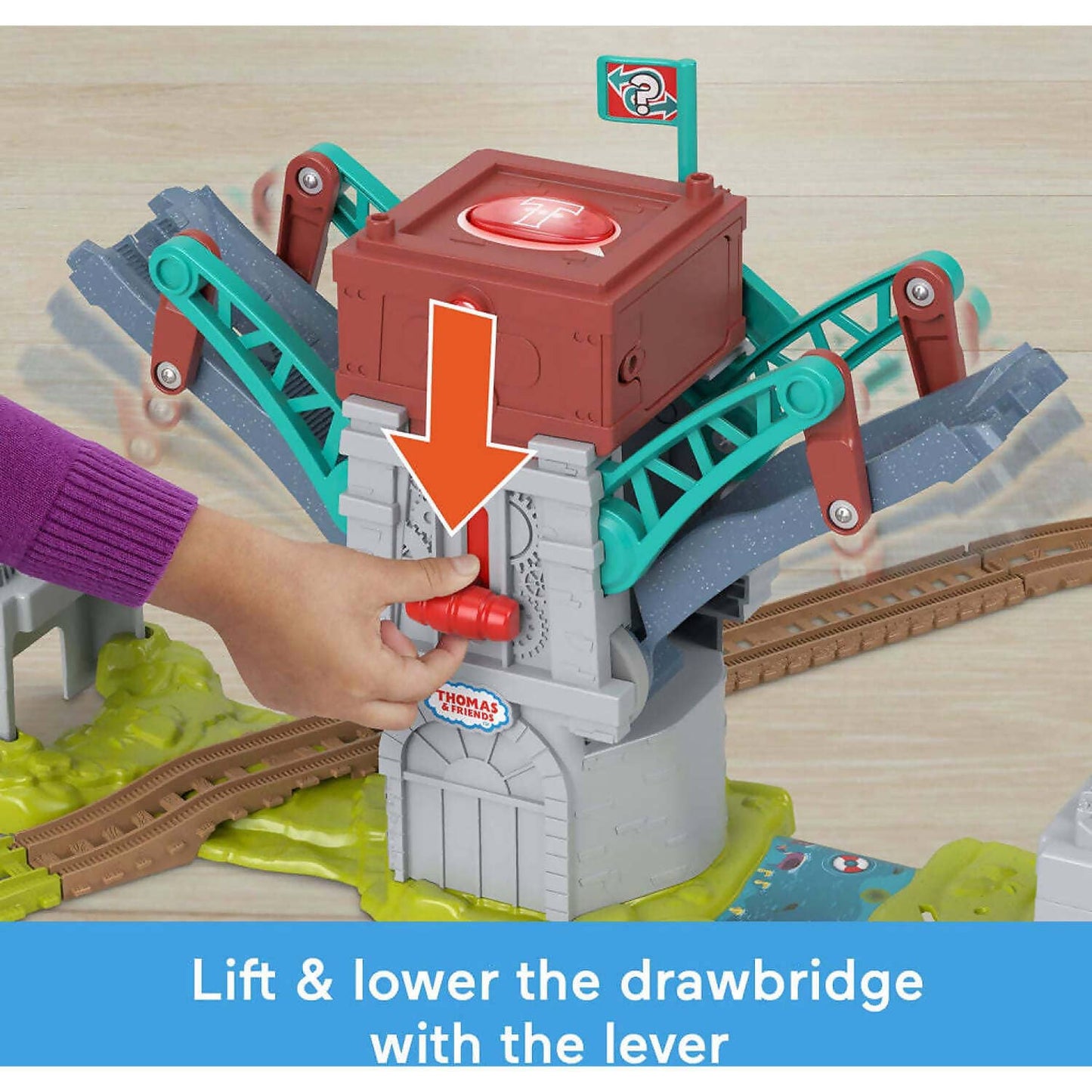 Fisher-Price - Thomas & Friends Talking Bulstroke & Which-Way Bridge - Mattel