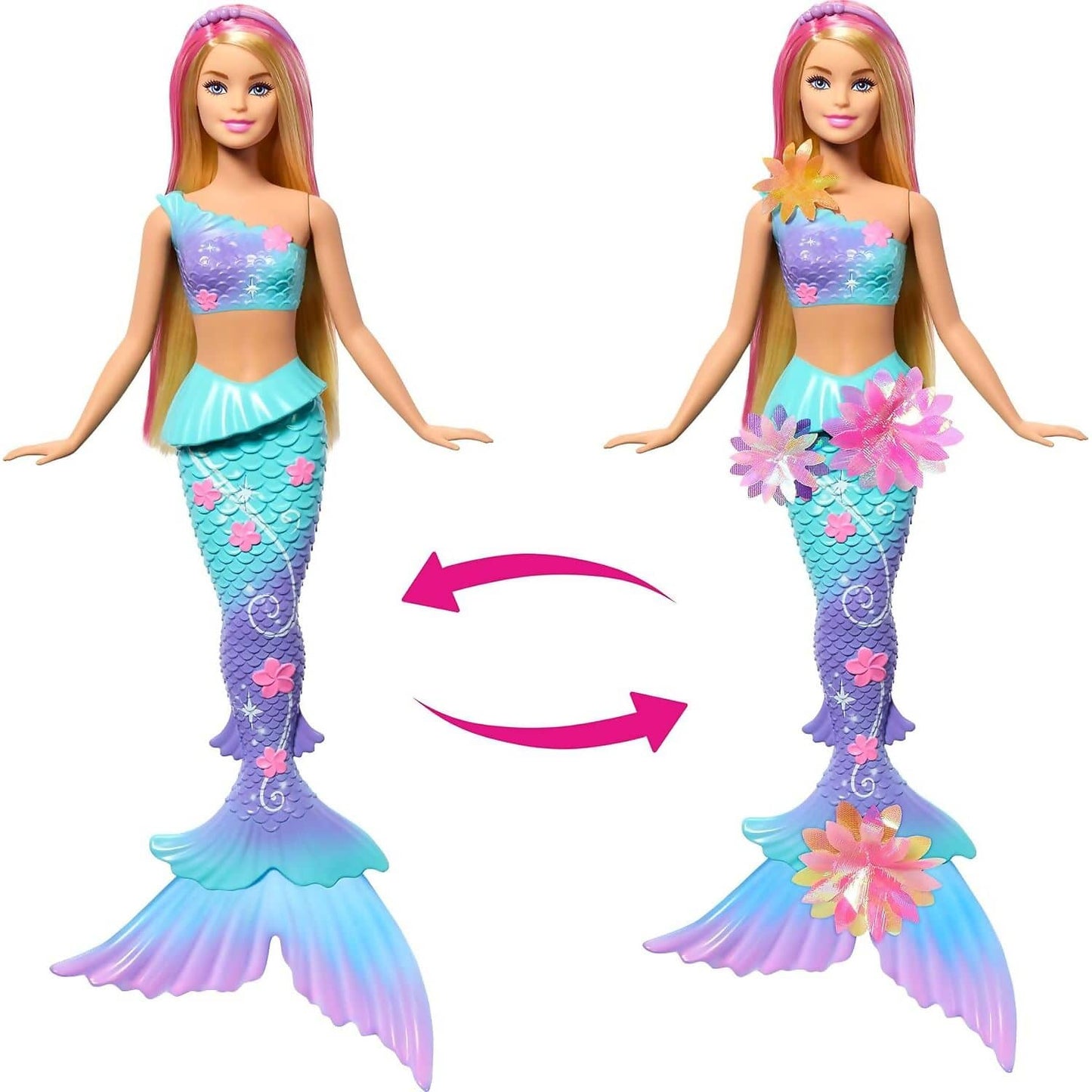 Barbie - Flower Magic Mermaid Doll - Mattel