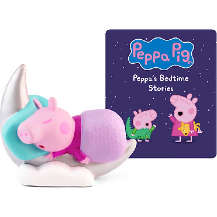 Tonies - Peppa Pig: Peppa's Bedtime Stories : Tonie Audio Character (Toniebox Not Included)