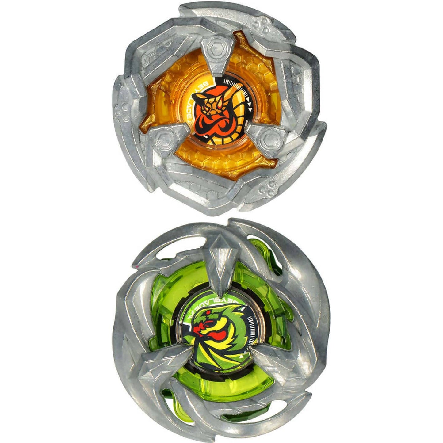 Beyblade X - Gale Wyvern 5-80GB and Tail Viper 3-80HN Top Dual Pack Set