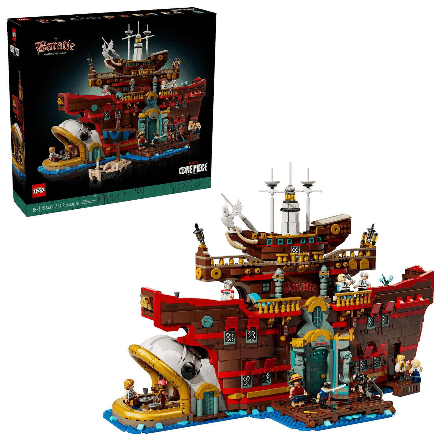 LEGO 75640 The Baratie Floating Restaurant - Netflix ONE PIECE