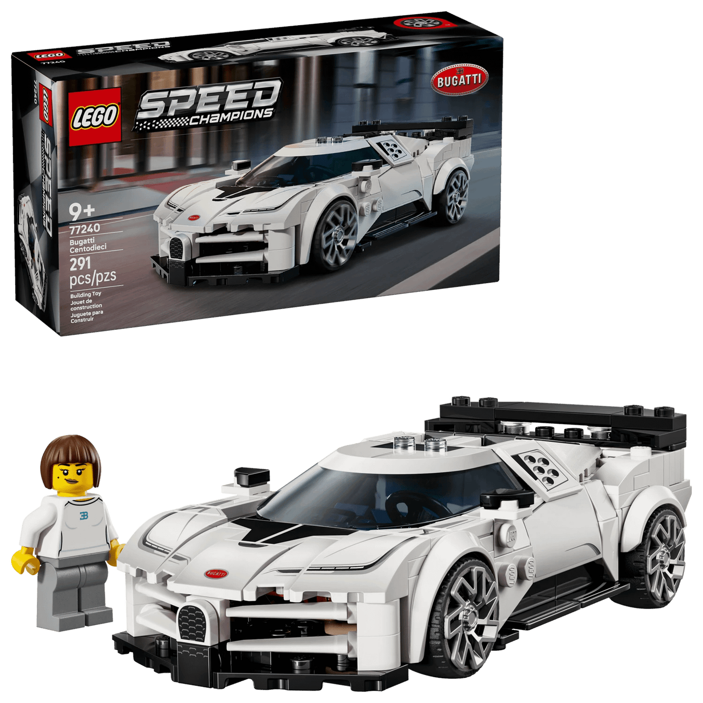 LEGO 77240 Bugatti Centodieci Hyper Sports Car - SPEED Champions