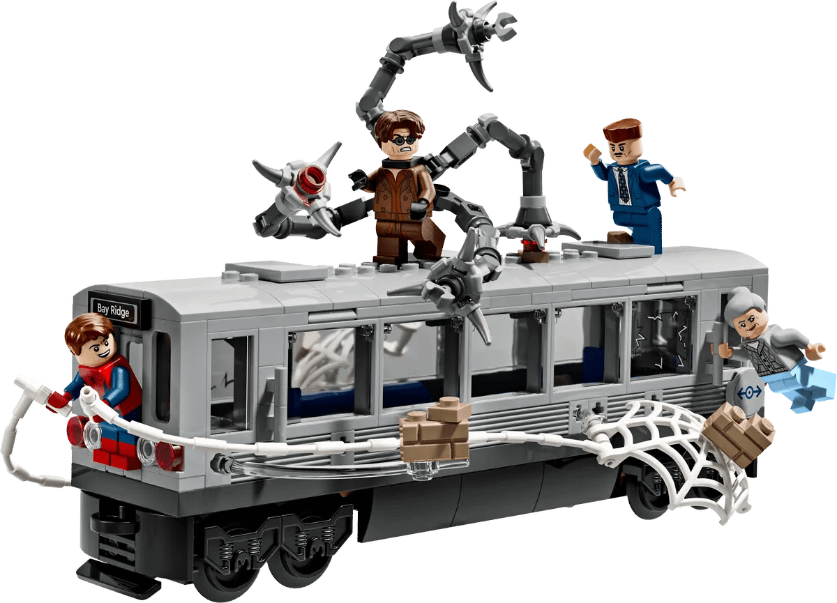 LEGO 76321 Spider-Man vs. Doc Ock Subway Train Scene - Marvel Super Heroes