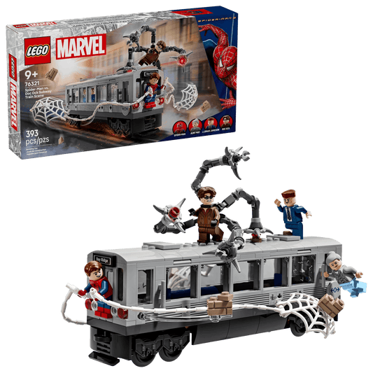 LEGO 76321 Spider-Man vs. Doc Ock Subway Train Scene - Marvel Super Heroes