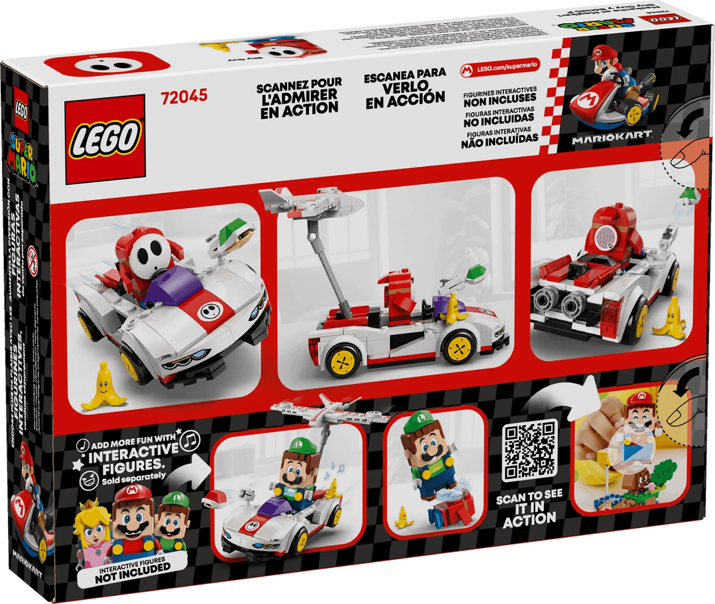 LEGO 72045 Mario Kart™ – Shy Guy & P-Wing - Super Mario