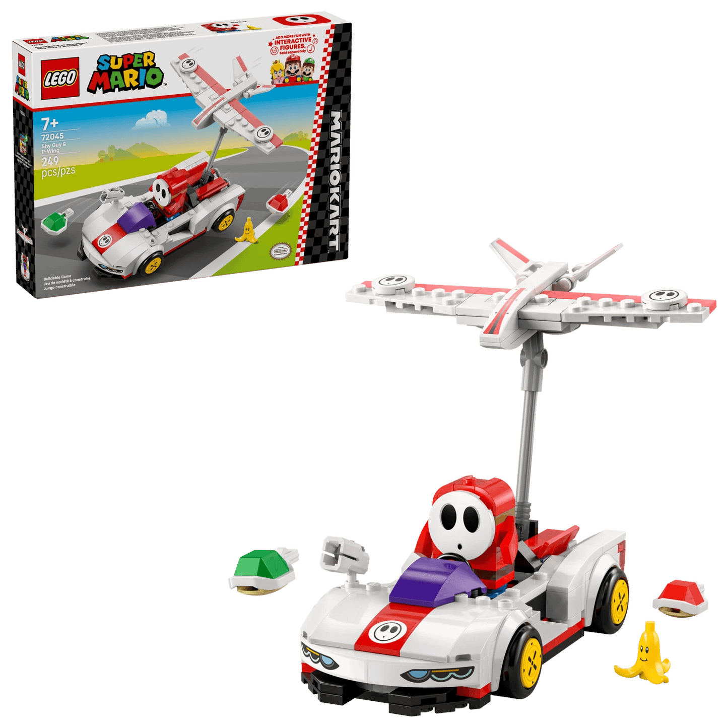 LEGO 72045 Mario Kart™ - Shy Guy & P-Wing - Super Mario