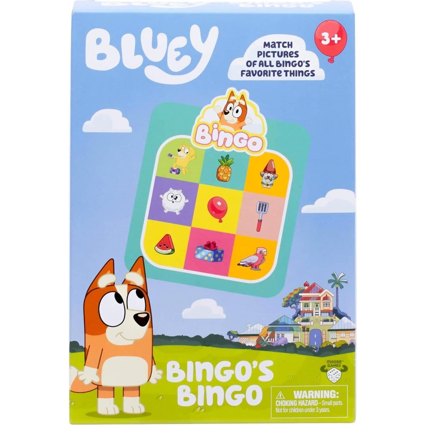 Bluey - Bingo's Bingo Game - Moose Games