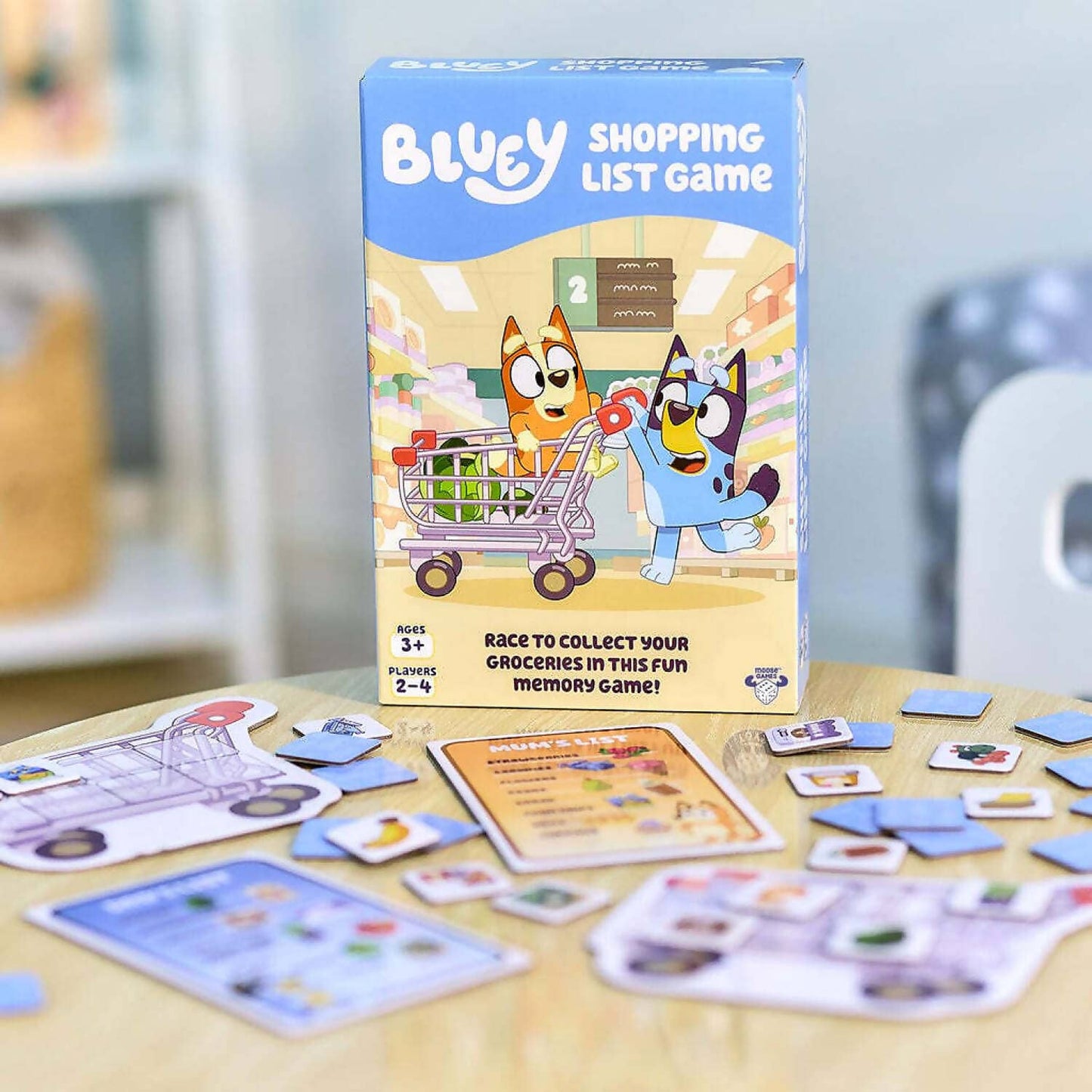 Bluey - Shopping List Game - Moose Games