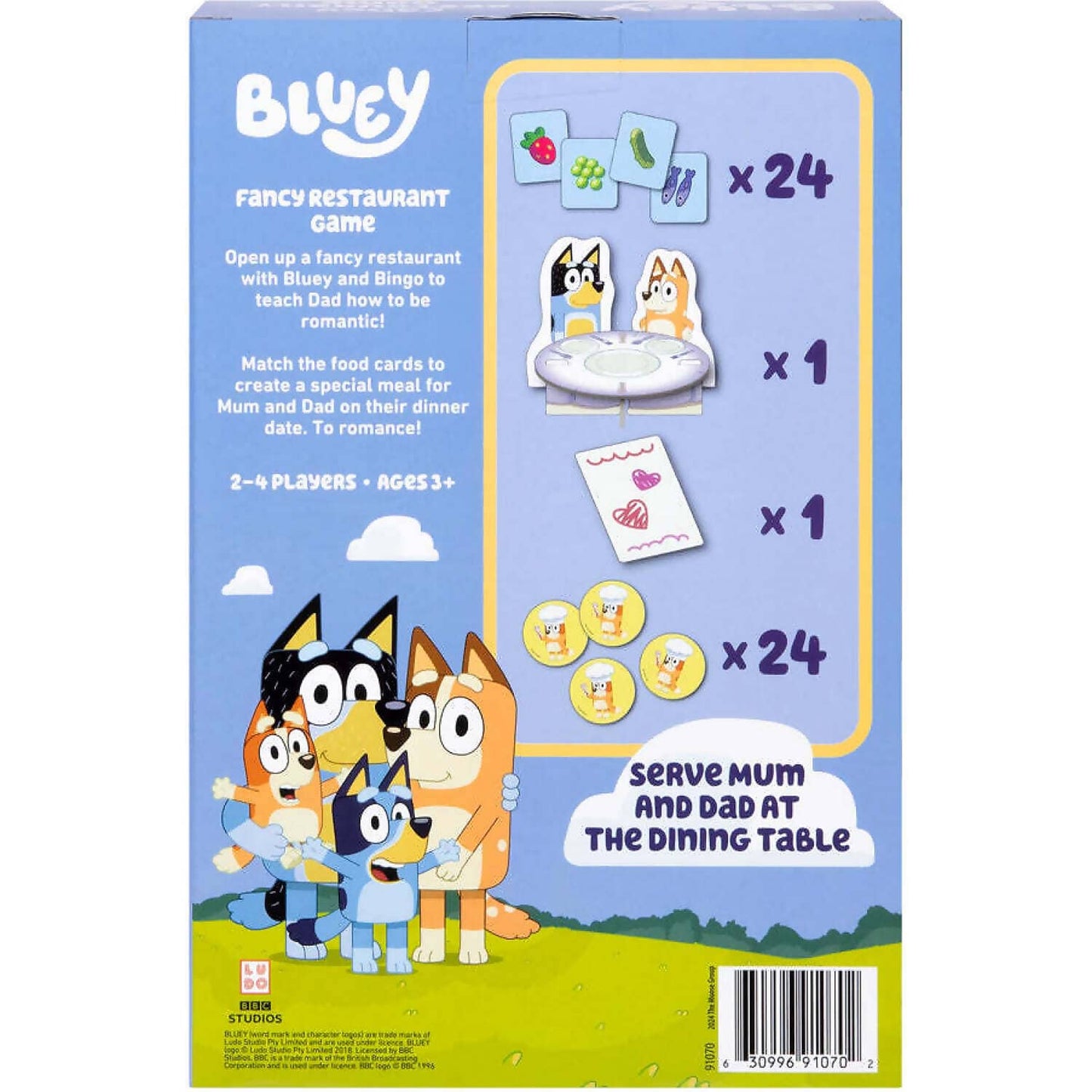 Bluey - Fancy Restaurant Game - Moose Games