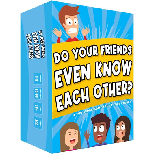 Moose Games - Do Your Friends Even Know Each Other Card Game