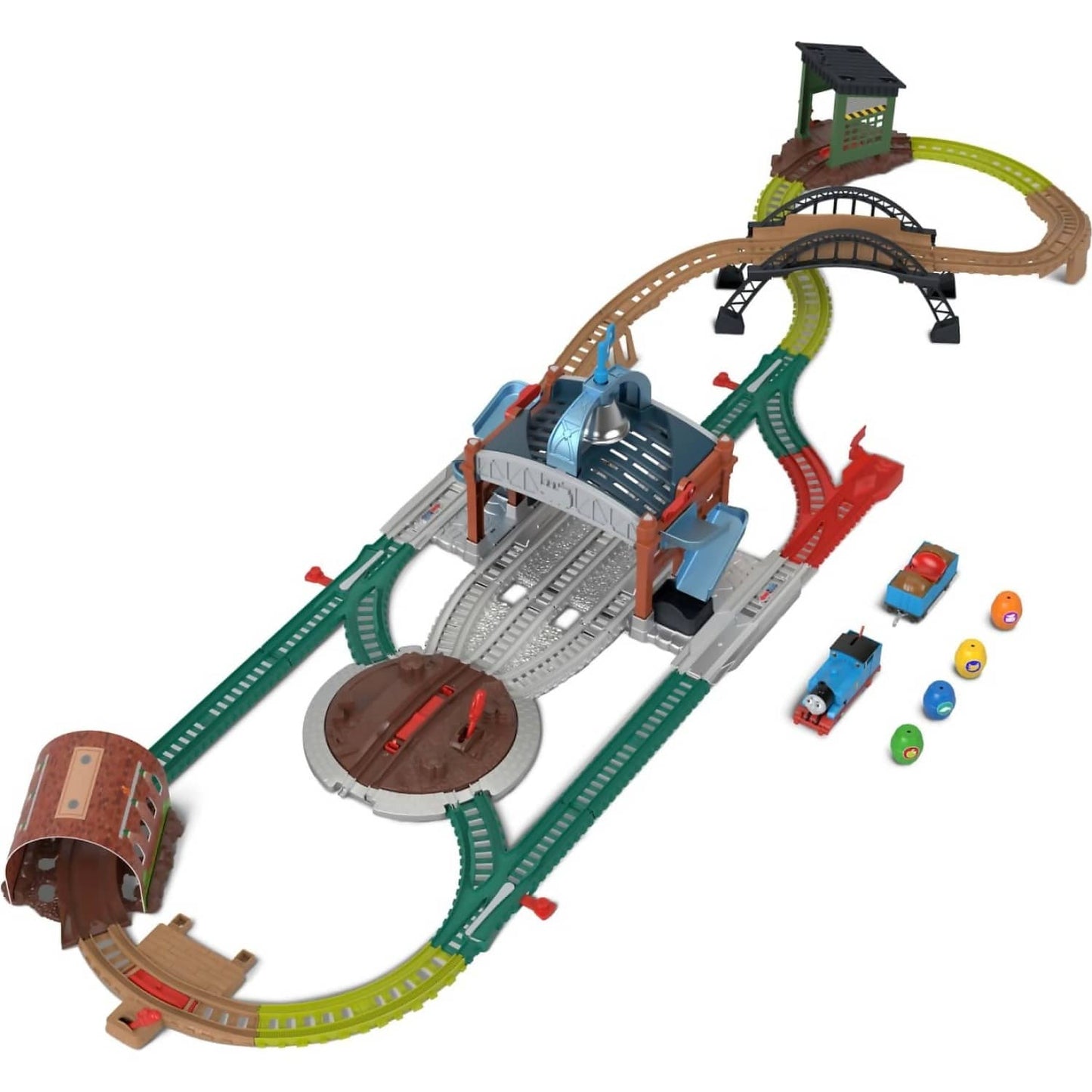 Fisher-Price - Thomas & Friends Motorized Load & Launch Barrel Delivery Set - Mattel