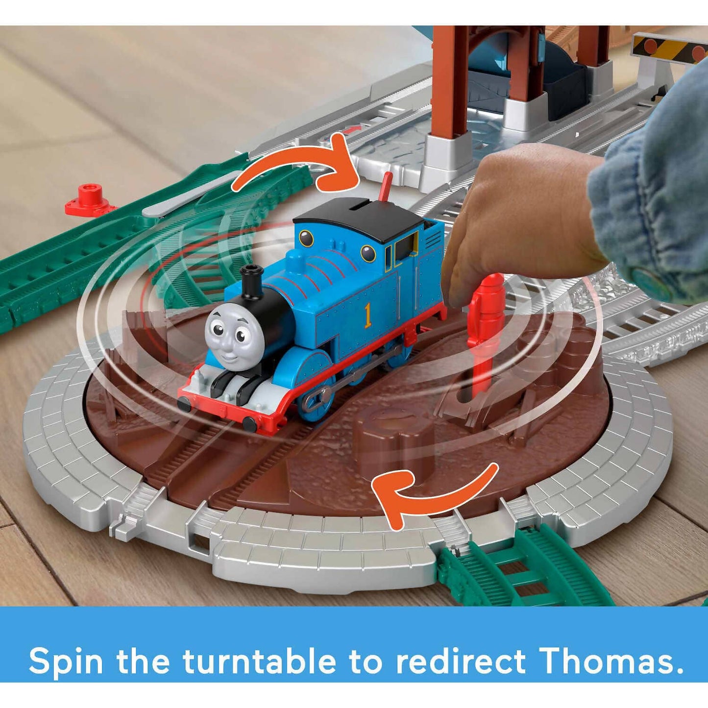Fisher-Price - Thomas & Friends Motorized Load & Launch Barrel Delivery Set - Mattel