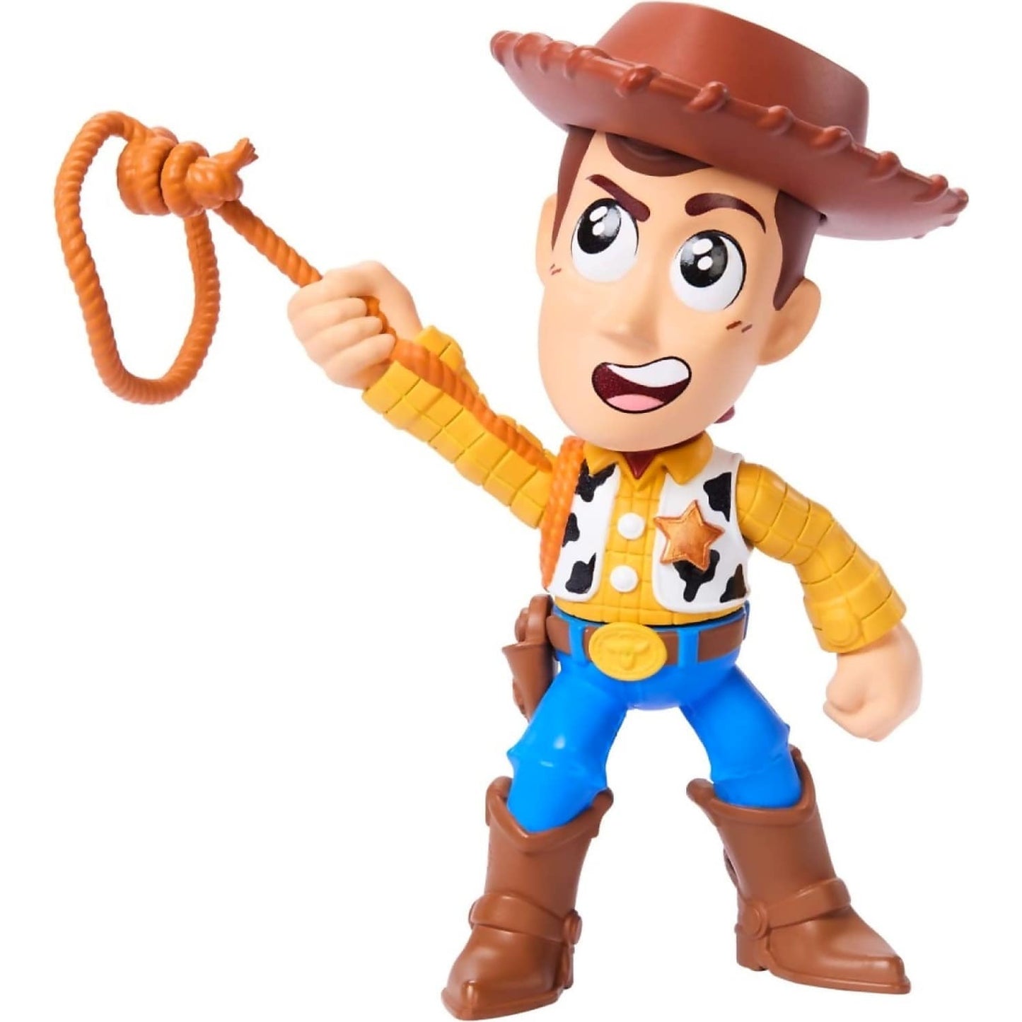 Disney Pixar - Toy Story Click Figs Sheriff Woody Pop Up Action Move 3.5-inch Figure - Mattel