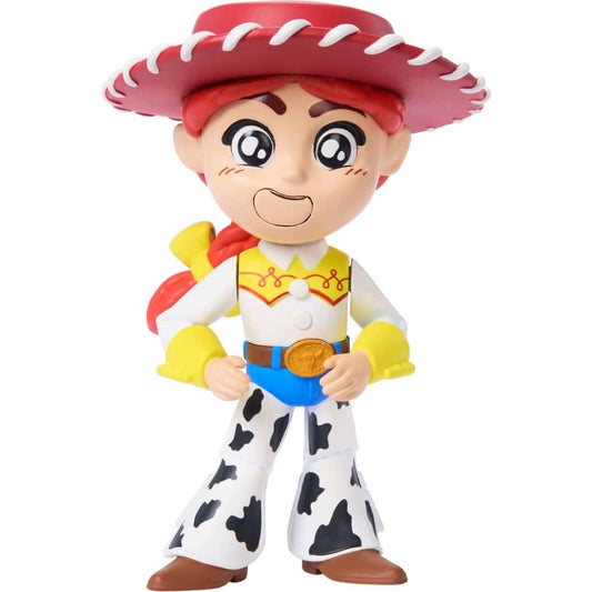 Disney Pixar - Toy Story Click Figs Cowgirl Jessie Toy with Pop Up Action Move 3.5-inch Figure - Mattel