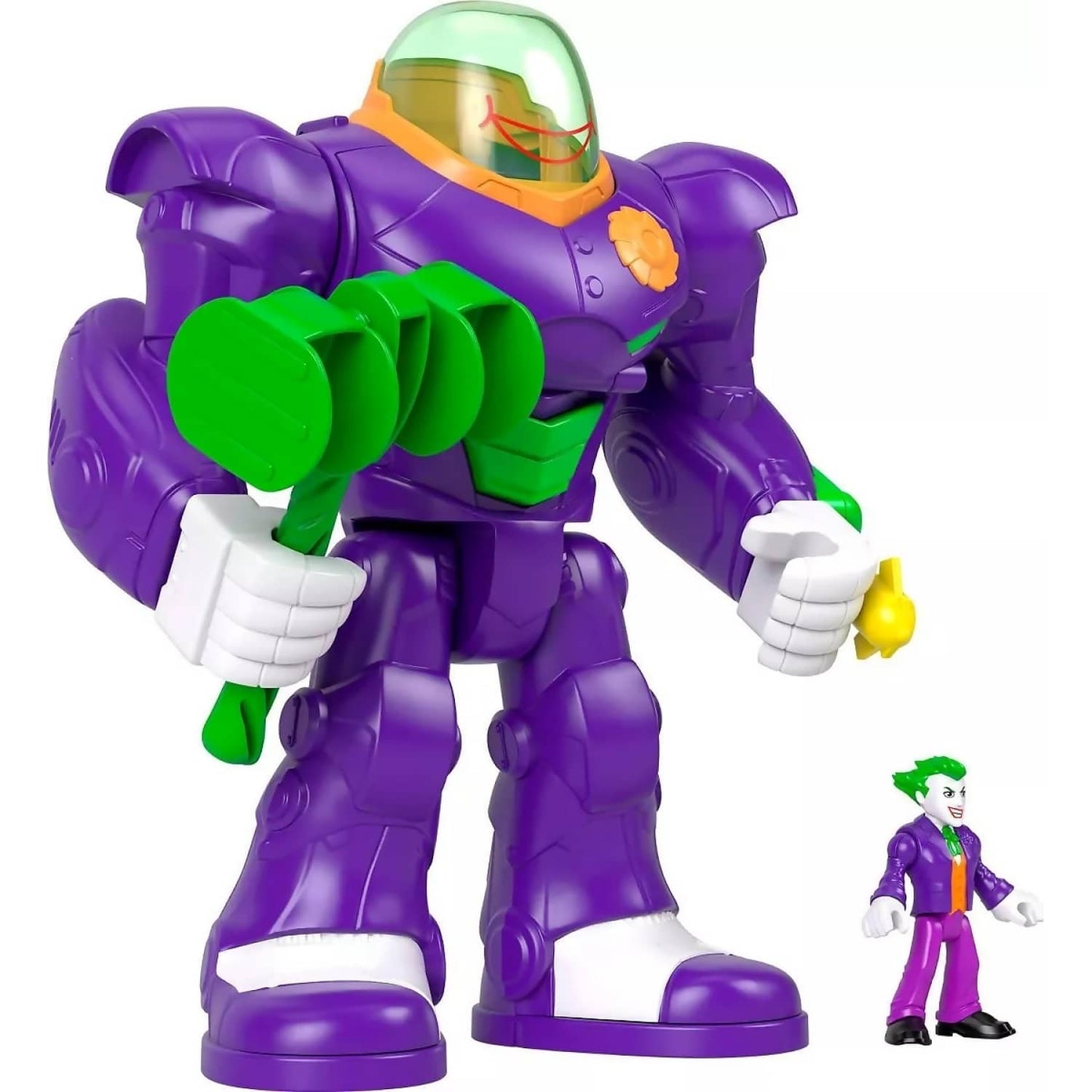 Fisher-Price - Imaginext DC Super Friends Joker Hammer Mech Action Figure